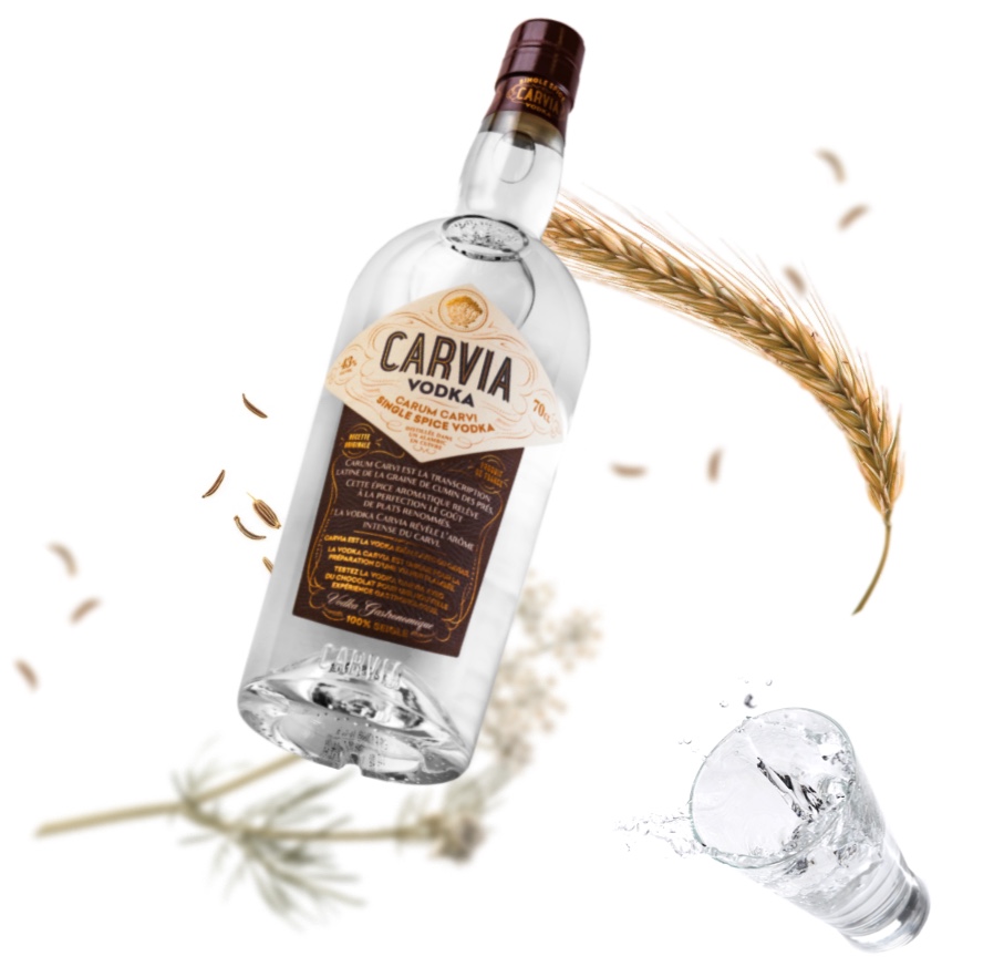 Carvia Vodka vodka française gastronomique www.luxood-shop.fr