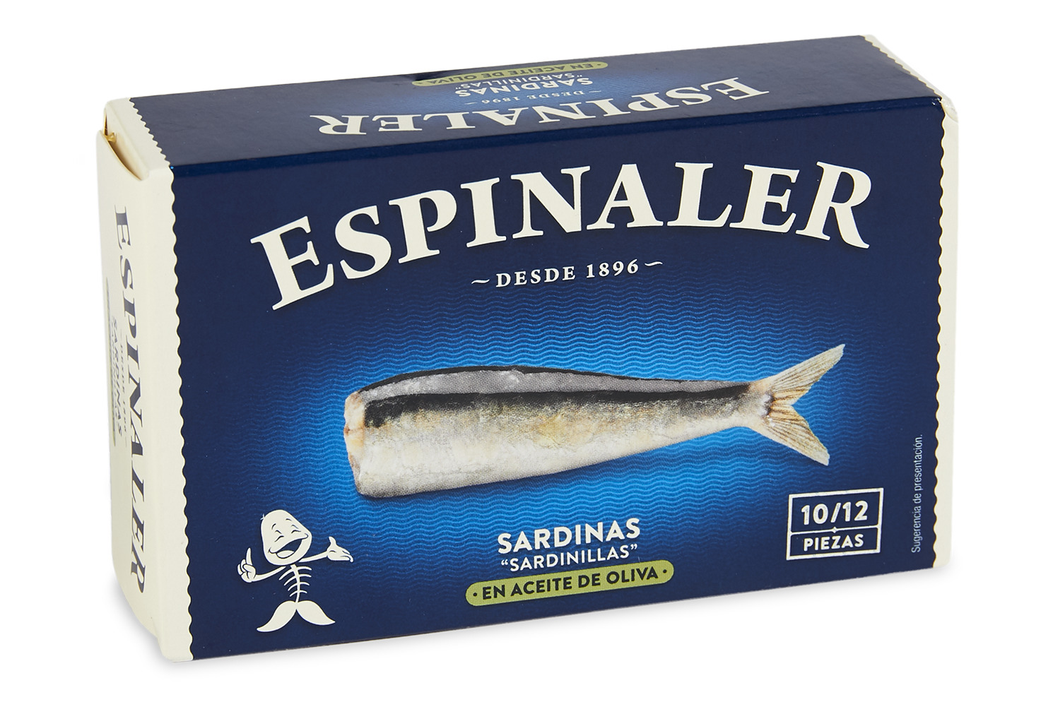 SARDINE À L'HUILE D'OLIVE ESPINALER conserverie artisanale gourmet