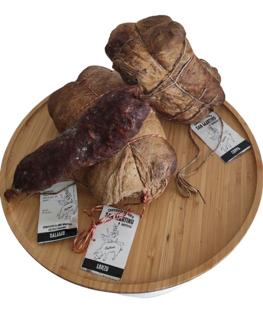 Pack de 3 charcuteries  Corse de Porc Nustrale San Martinu-3