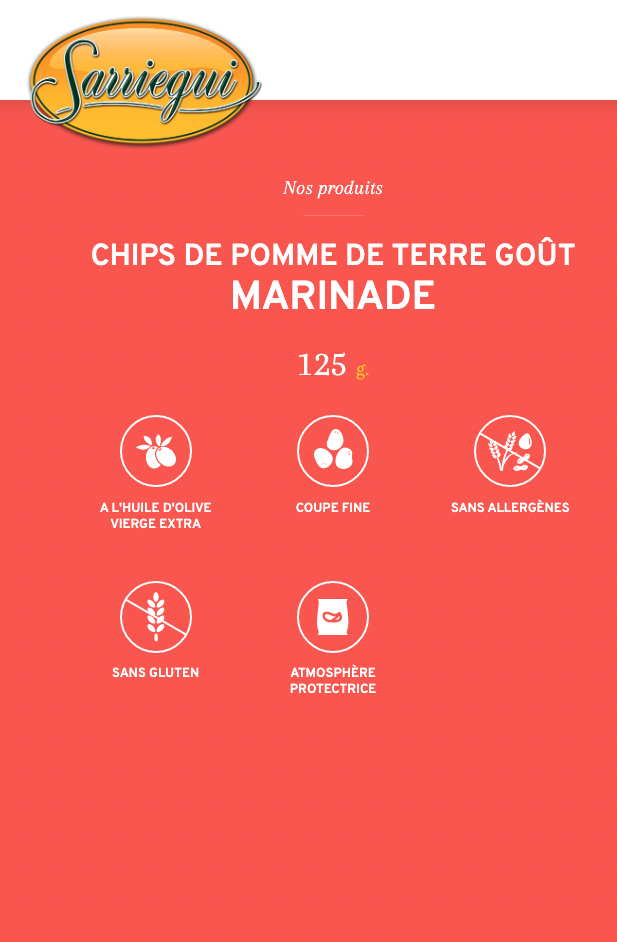 Chips De Pommes de Terre Saveur Truffe Sans Gluten - Sarriegui - Épicerie 