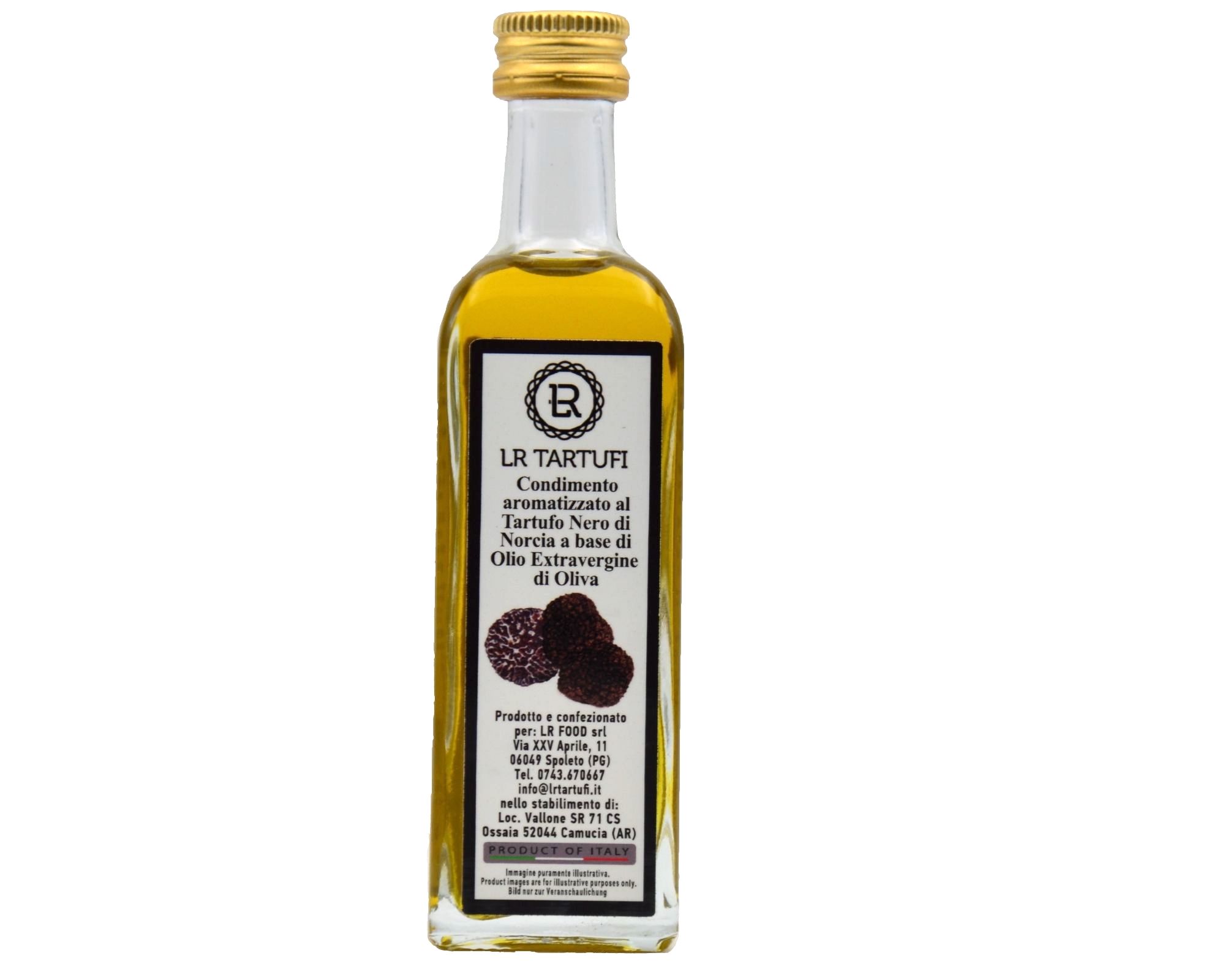 huile d'olive truffe noire 55ml - LR Tartufi