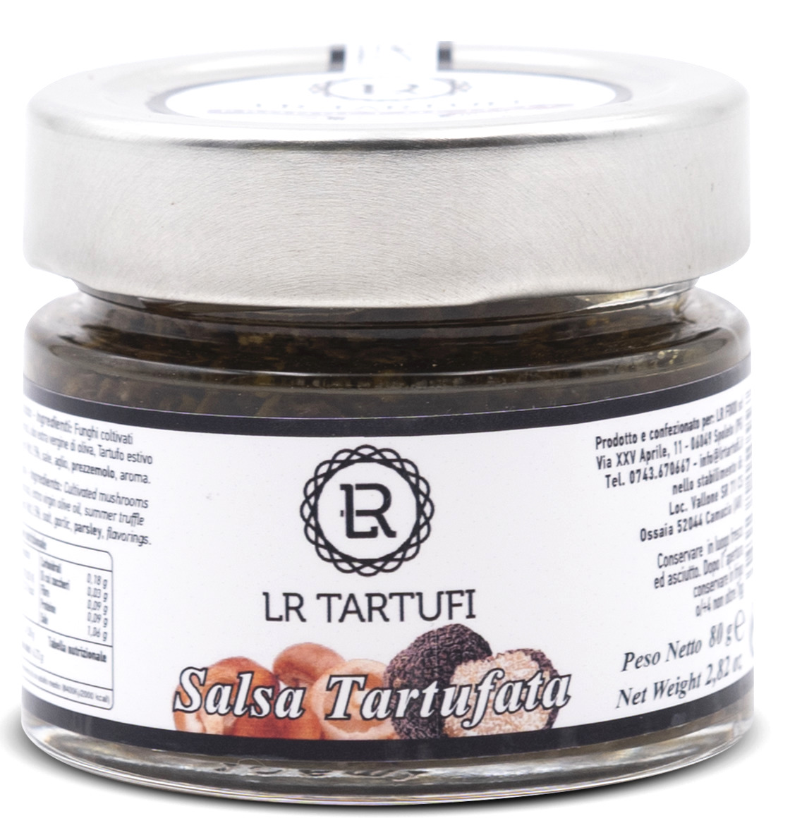 Sauce à la truffe d'été tartufata 80gr - LR Tartufi