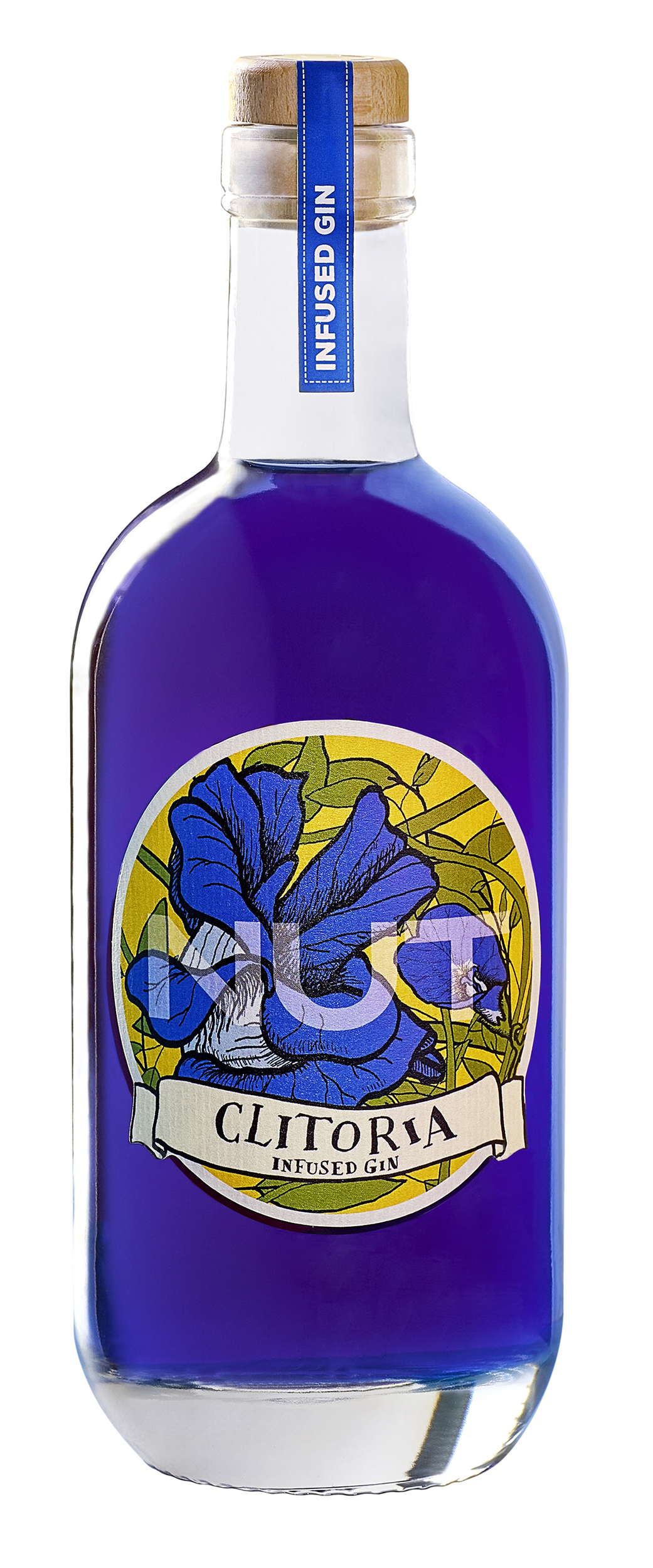 Clitoria - Gin NUT - gin aromatisé