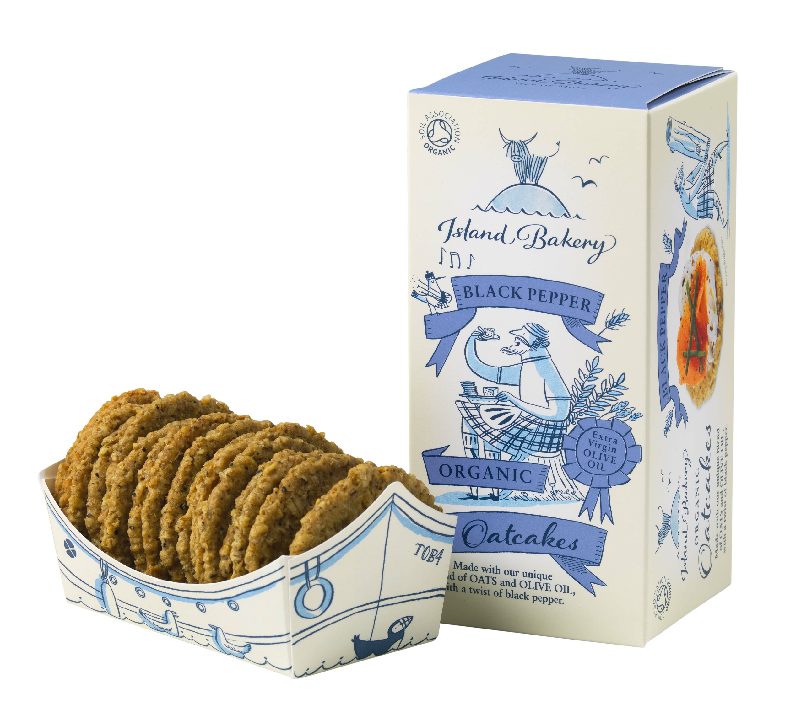 Crackers à l’avoine et au poivre Island Bakery biscuits écossais