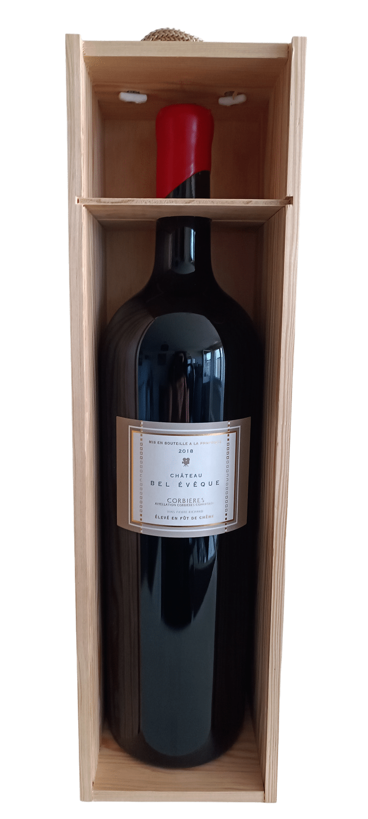 Jéroboam Château Bel Evêque Rouge 2018 Vins Pierre Richard-4