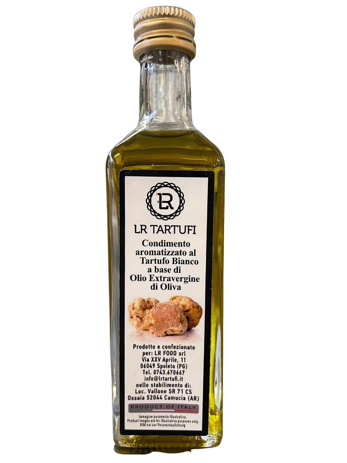 huile truffe blanche recto 55ml - LR TARTUFI