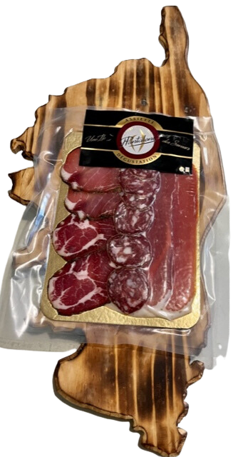 Assiette dégustation Charcuterie Corse tranchée 2x150g Salaisons d’Ucciani