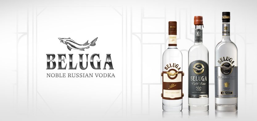 BELUGA VODKA RUSSE GOLD LINE - épicerie blanot