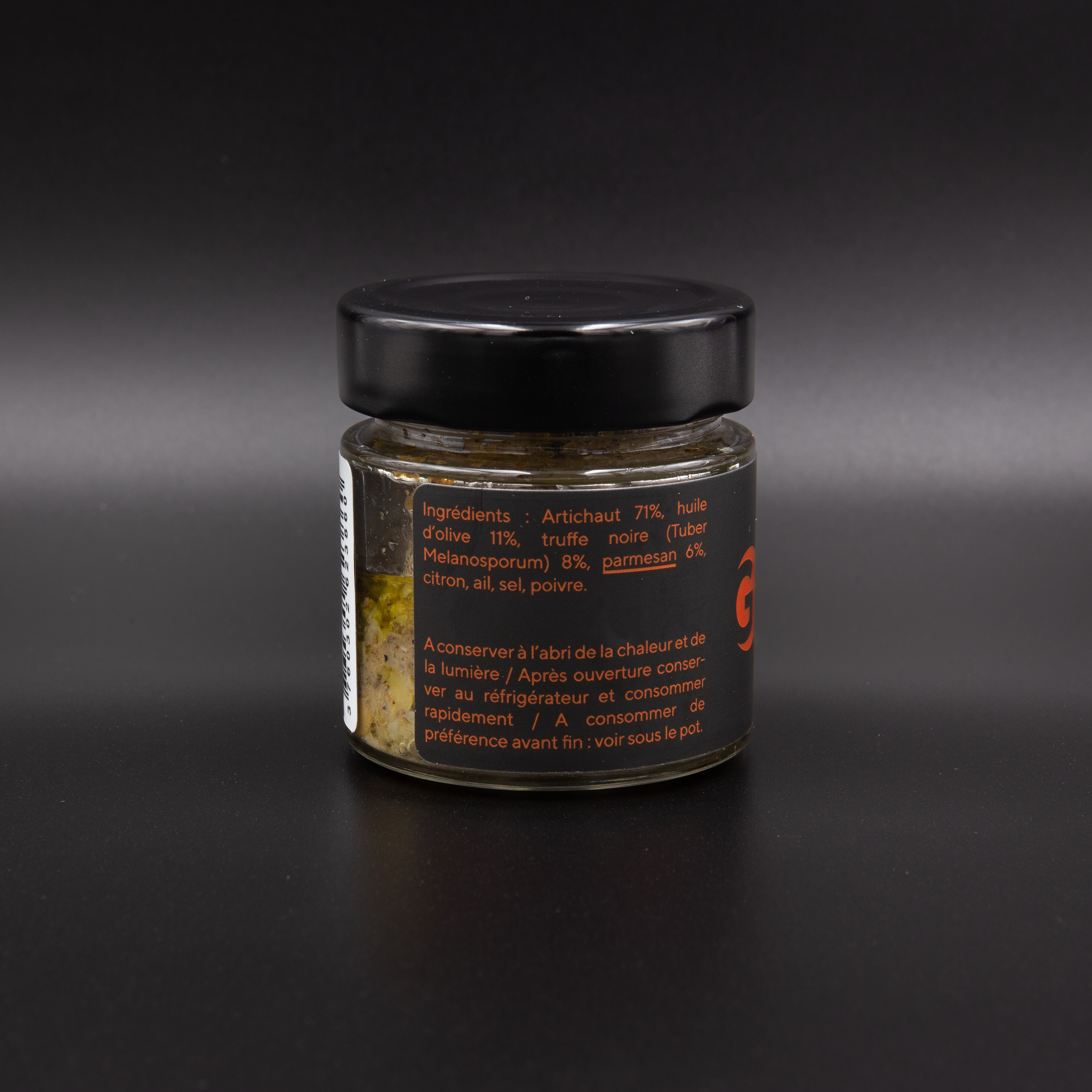 Caviar artichaut truffe 85g-ART85_3:4-Truffe Gazel