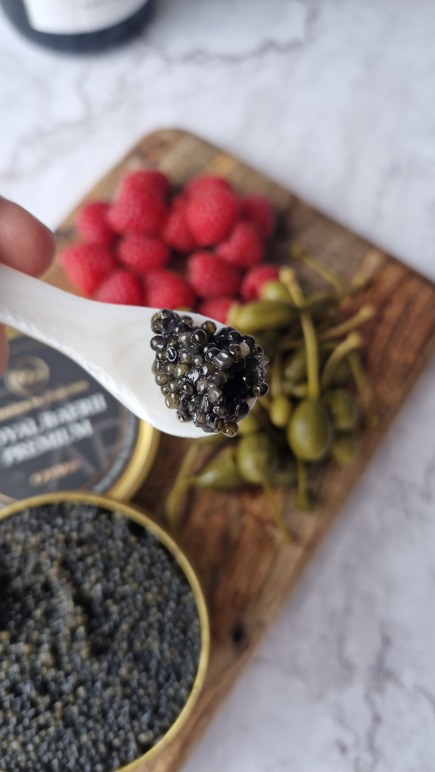 Caviar Royal Baérii premium Esturion de Sarrion