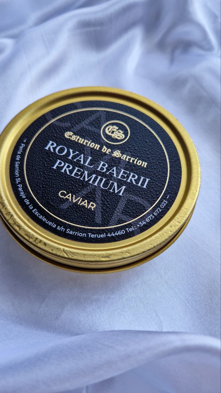 Caviar Premium Esturion de sarrion www.luxfood-shop.fr