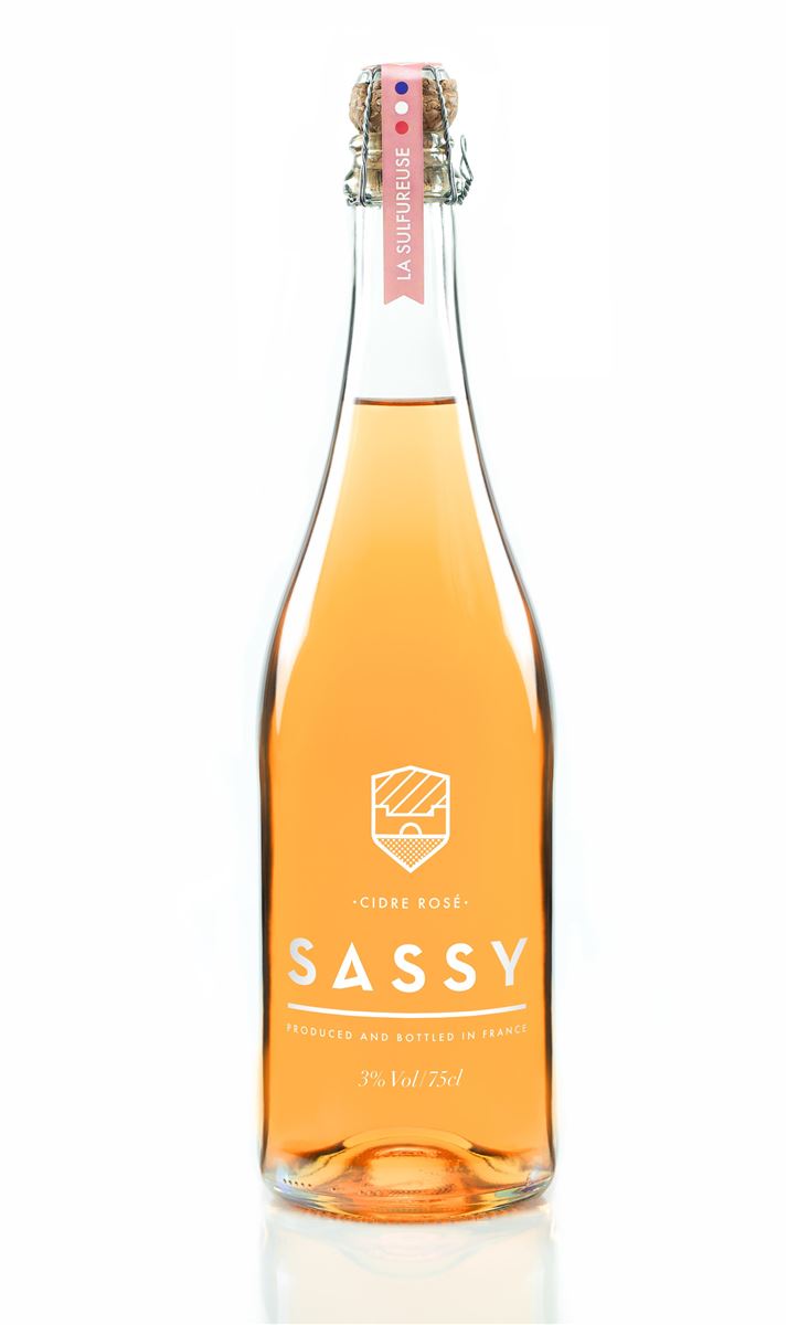 Cidre Rosé SASSY 75 cl www.luxfood-shop.fr