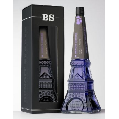 Liqueur a la violette Benoit Serres - série spéciale bouteille Tour Eiffel