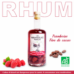 Rhum-Framboise-Cacao- Bio -Les-Arrangeurs-Français-www.luxfood-shop.fr