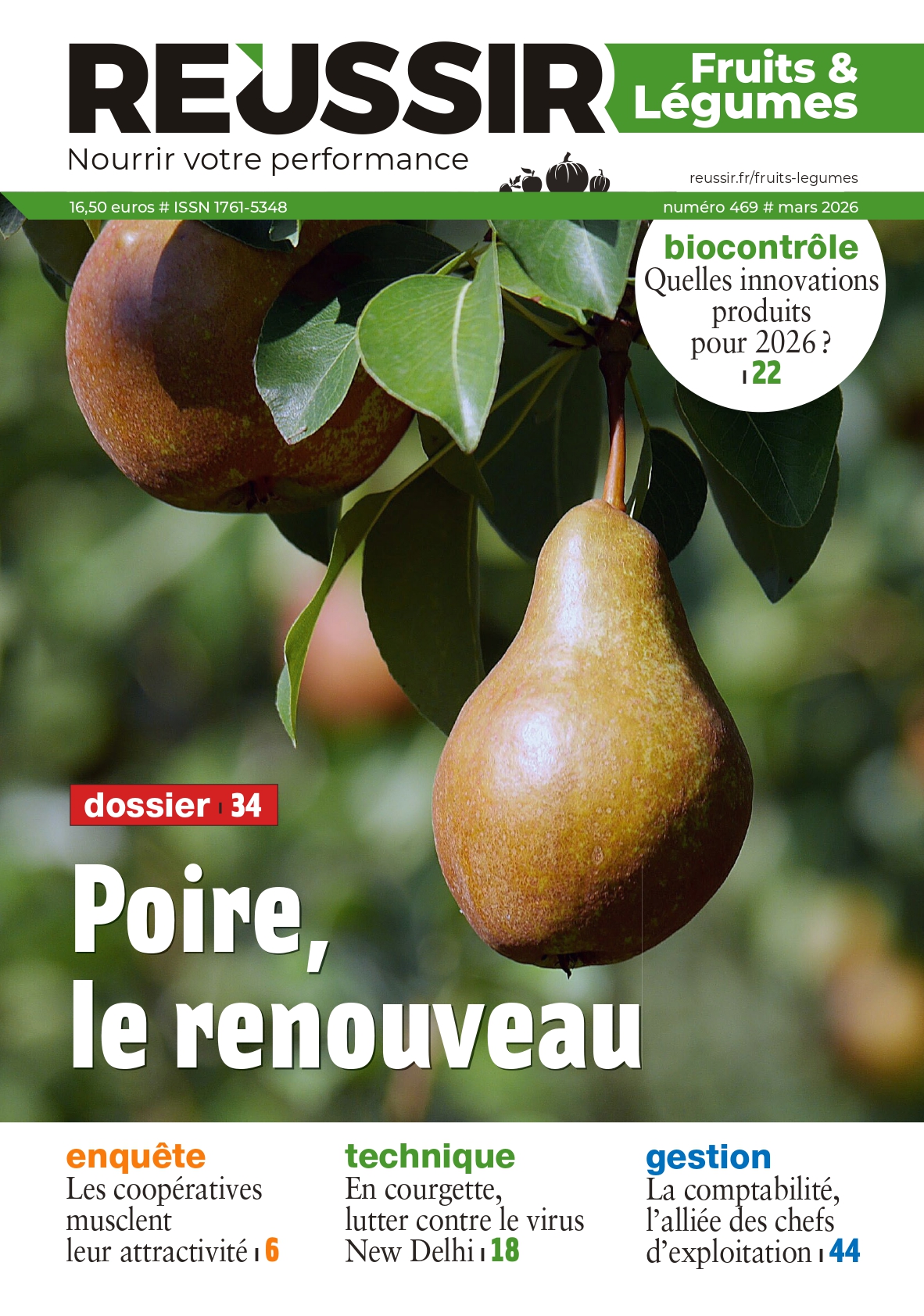 Abonnement Réussir Fruits & Légumes