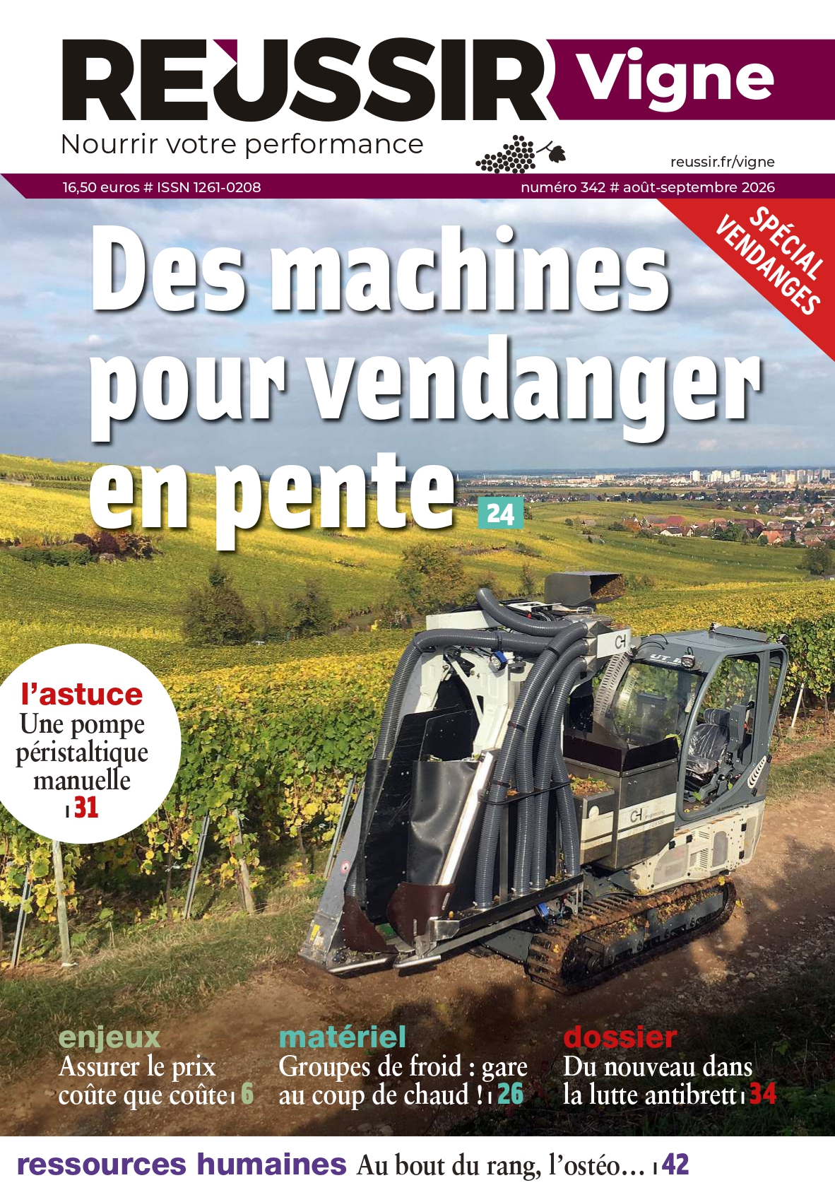 Abonnement Réussir Vigne