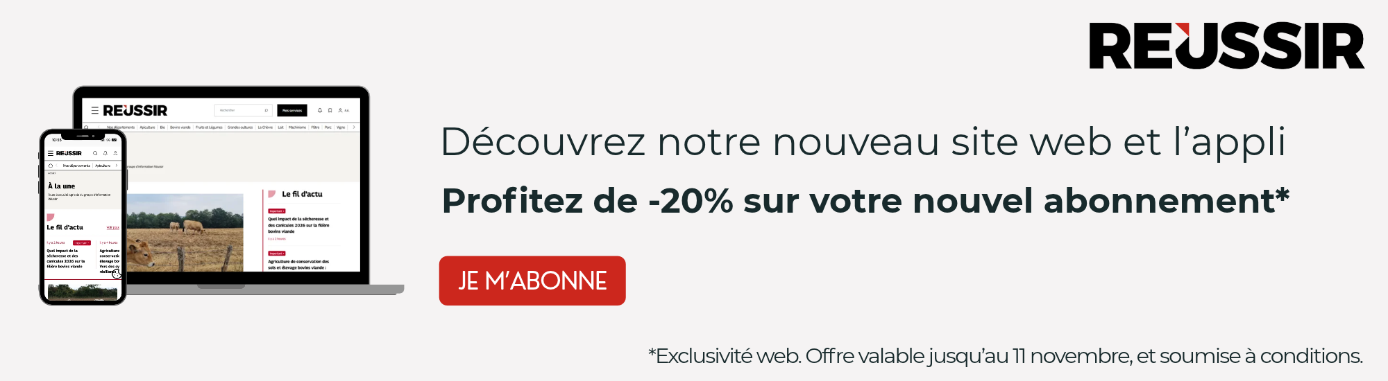 Bannière Réussir 