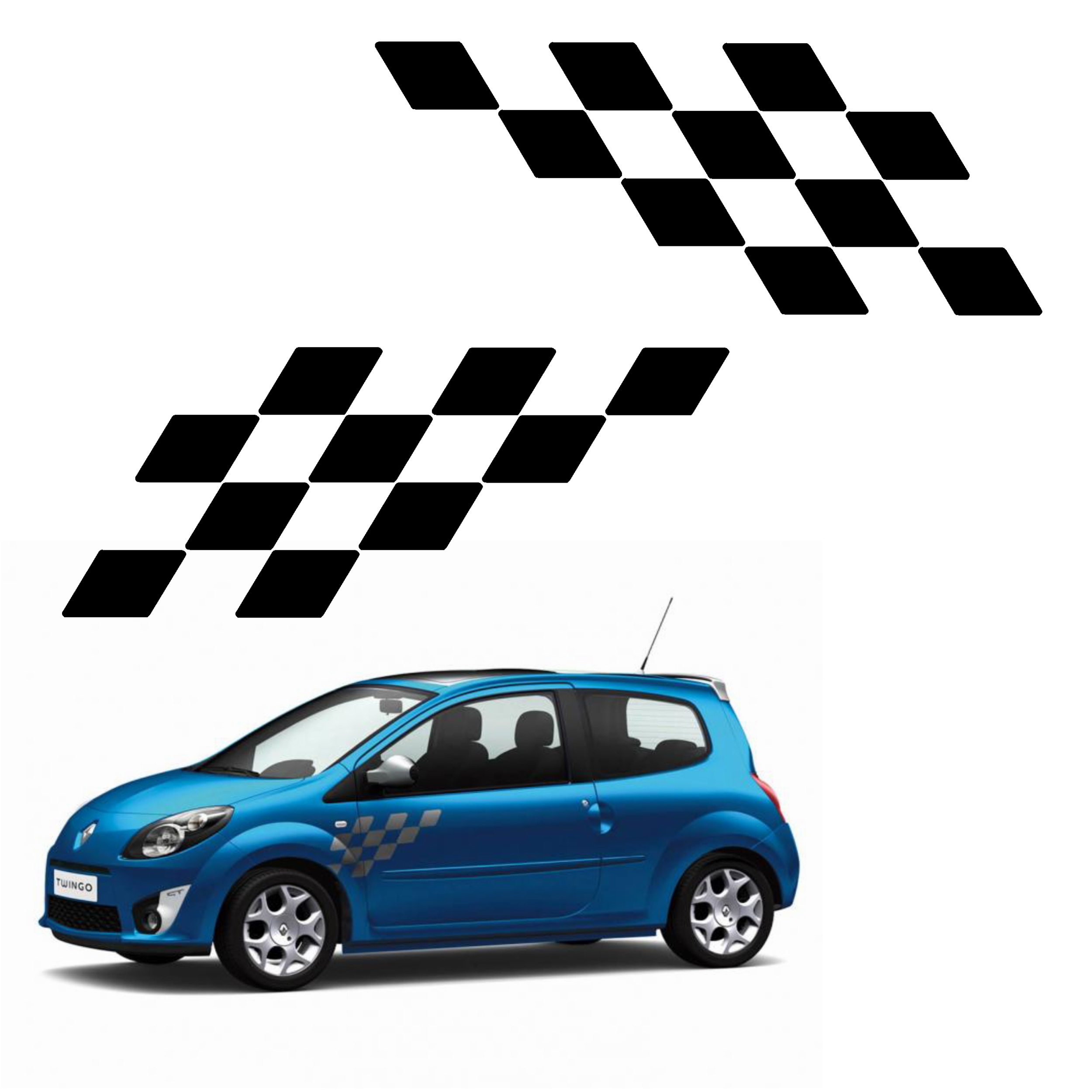 Autocollant Renault Compétition