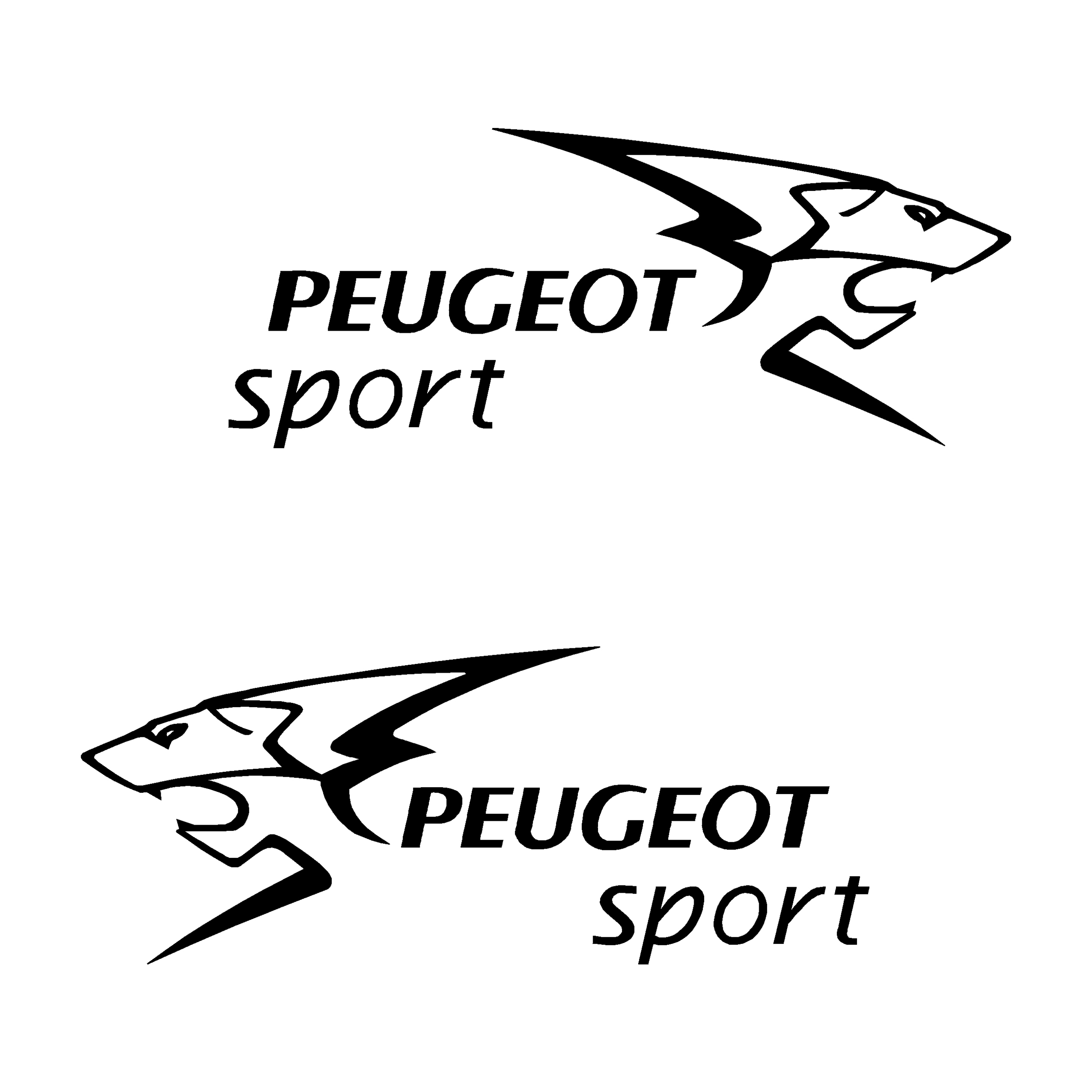 Sticker PEUGEOT sport ref 34 - VOITURE/PEUGEOT - automotostick