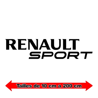 Sticker RENAULT sport ref 3