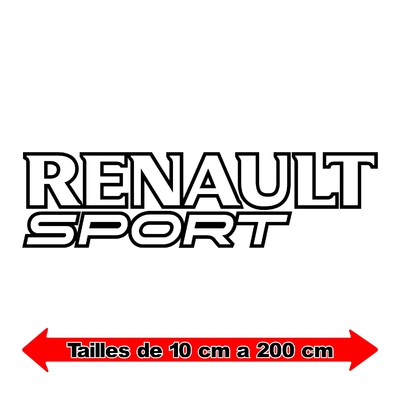 Sticker RENAULT sport ref 7