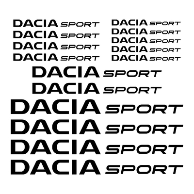 Sticker DACIA ref 33
