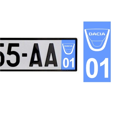Sticker DACIA ref 41