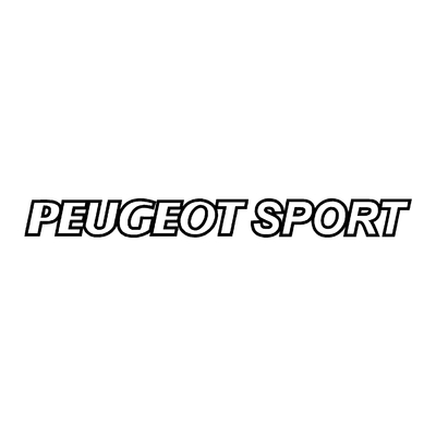 Sticker PEUGEOT sport ref 6