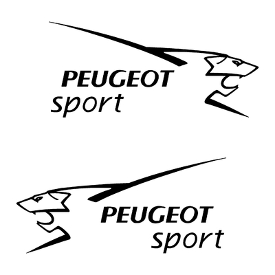 Stickers PEUGEOT sport ref 19