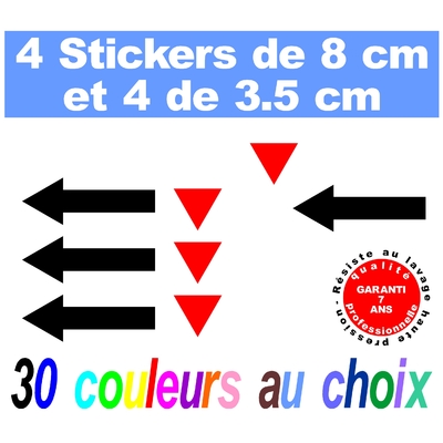 STICKERS FLECHE REMORQUAGE RALLYE