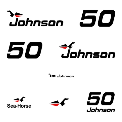 Kit stickers JOHNSON 50 cv serie 0