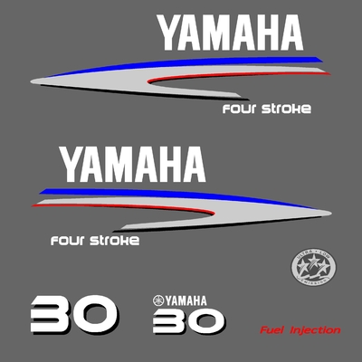 Kit stickers YAMAHA 30 cv serie 2