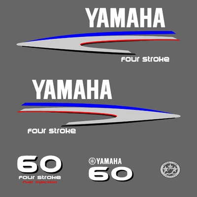 Kit stickers YAMAHA 60 cv serie 2