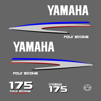 Kit stickers YAMAHA 175 cv serie 2