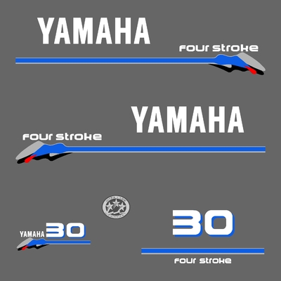 Kit stickers YAMAHA 30 cv serie 3