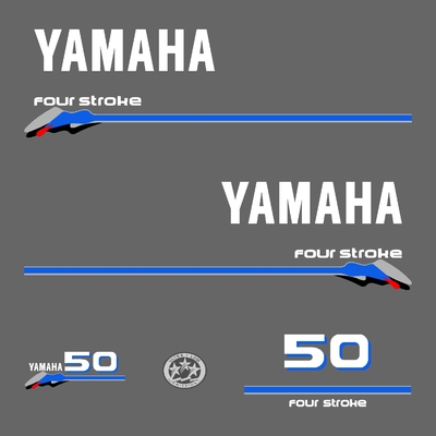 Kit stickers YAMAHA 50 cv serie 3