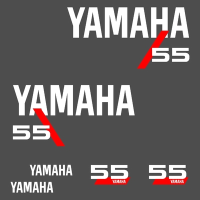Kit stickers YAMAHA 55 cv serie 4
