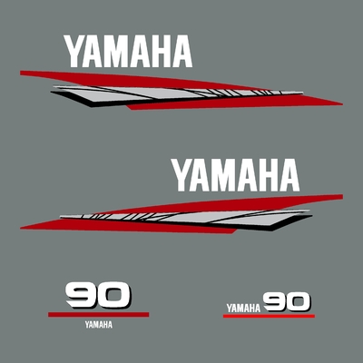 Kit stickers YAMAHA 90 cv serie 6