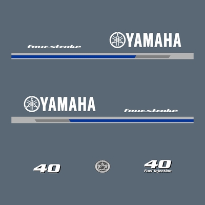 Kit stickers YAMAHA 40 cv serie 1