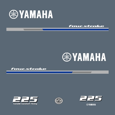 Kit stickers YAMAHA 225 cv serie 1