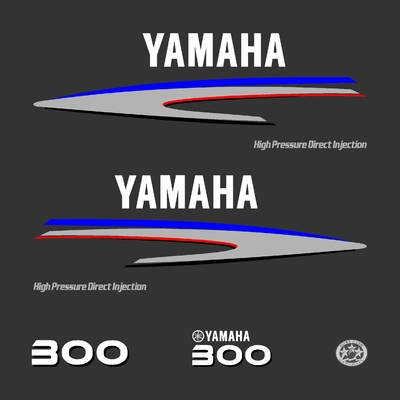 Kit stickers YAMAHA HPDI 300 cv serie 2