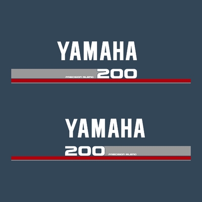 Kit stickers YAMAHA 200 cv serie 9