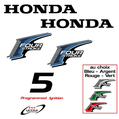 Kit stickers HONDA 5 cv serie 2