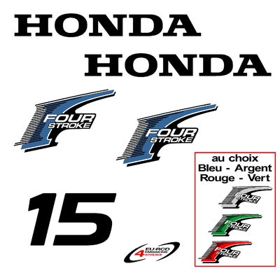 Kit stickers HONDA 15 cv serie 2