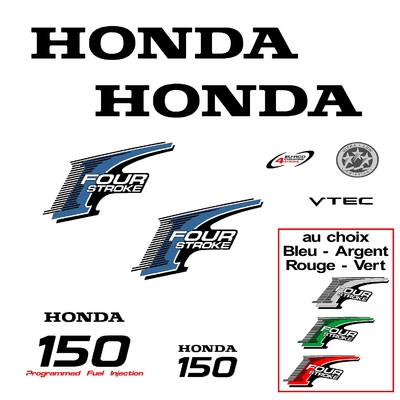 Kit stickers HONDA 150 cv serie 2