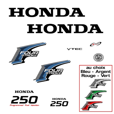 Kit stickers HONDA 250 cv serie 2