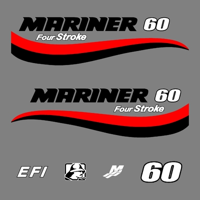 Kit stickers MARINER 60 cv serie 6
