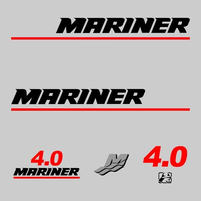 Kit stickers MARINER 4 cv serie 7