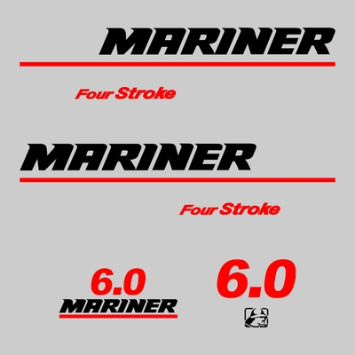 Kit stickers MARINER 6 cv serie 7