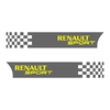 stickers-ref71-renault-sport-rs-damier-gt-cup-f1-tuning-rallye-megane-clio-compétision-deco-adhesive-autocollant